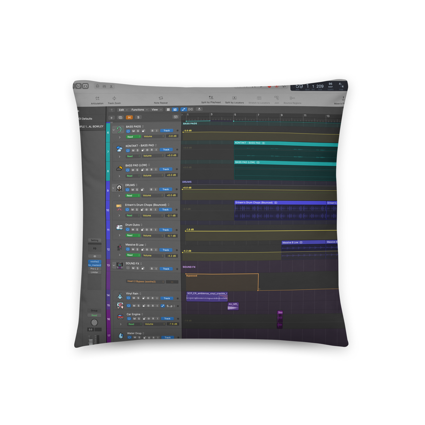 Logic Project DAW Pillow