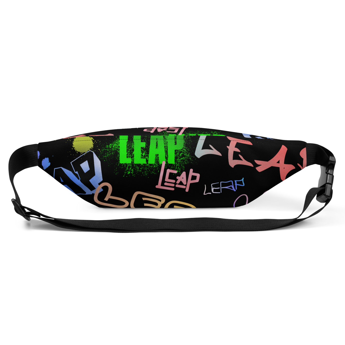 “Leap” Graffiti Print Go Pouch