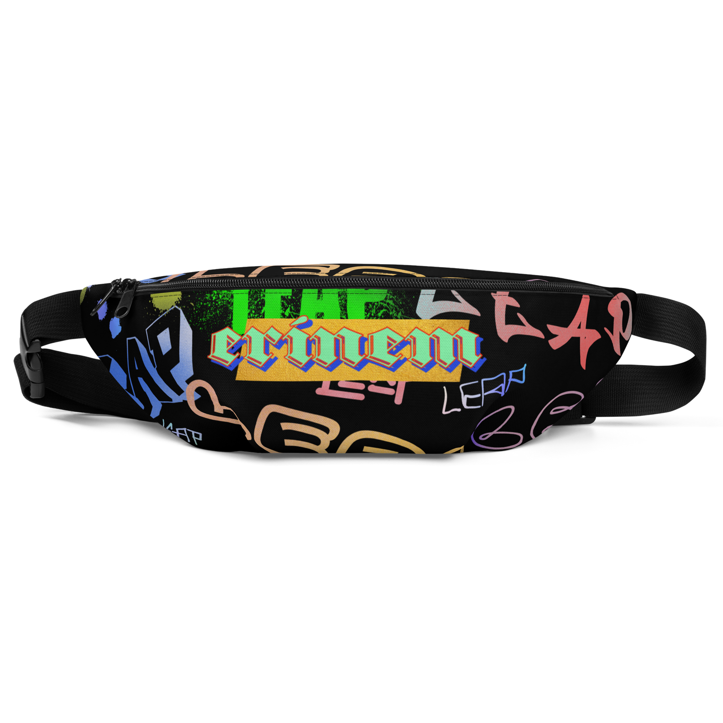 “Leap” Graffiti Print Go Pouch