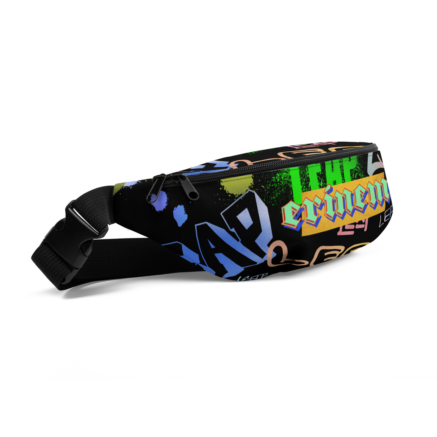 “Leap” Graffiti Print Go Pouch