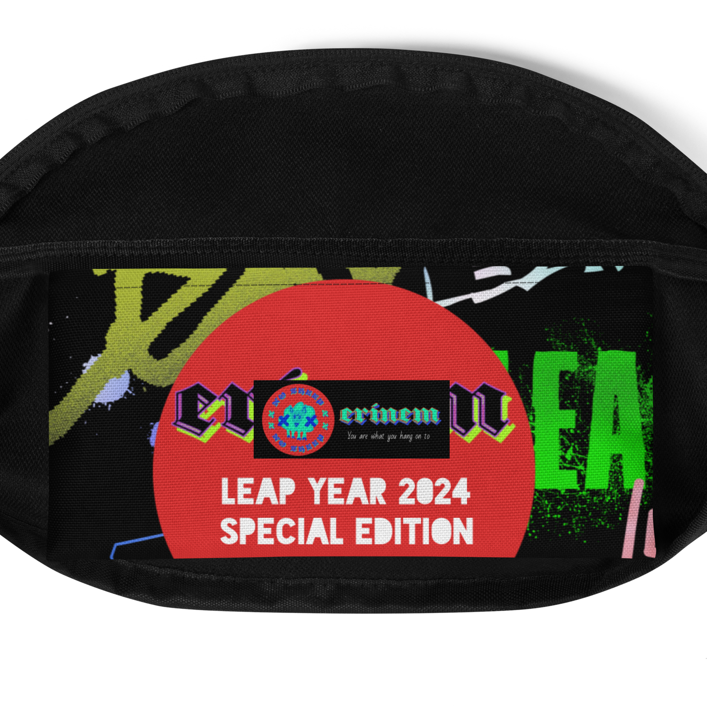 “Leap” Graffiti Print Go Pouch