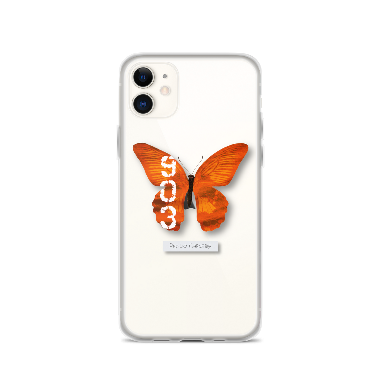"Hard Time" Clear Phone Case