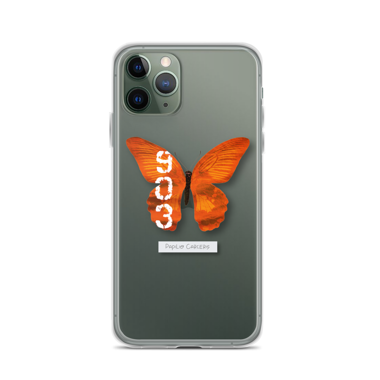 "Hard Time" Clear Phone Case