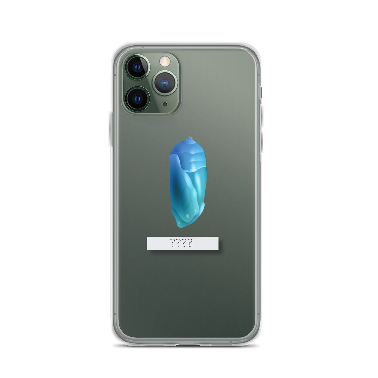 "Chrysalis" Clear Phone Case