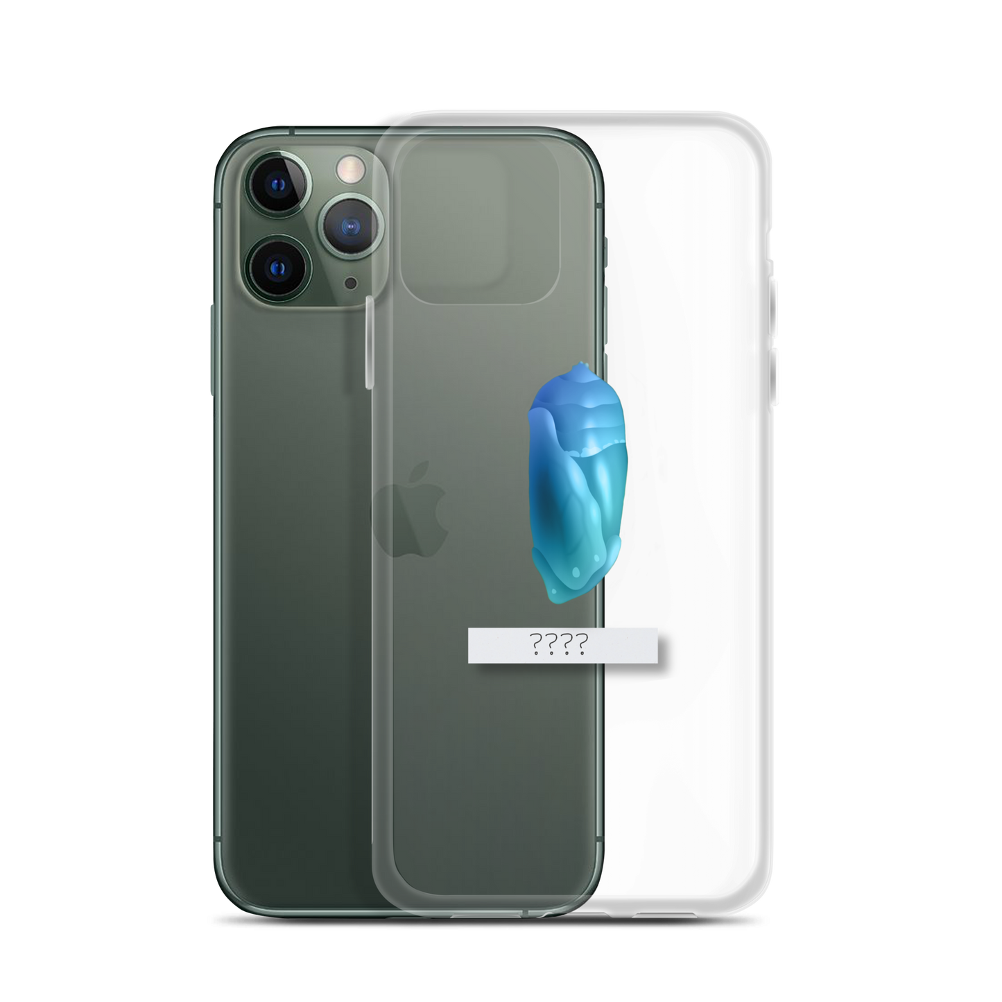 "Chrysalis" Clear Phone Case