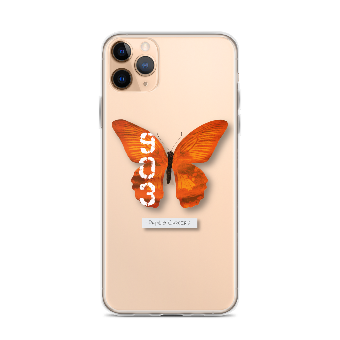 "Hard Time" Clear Phone Case