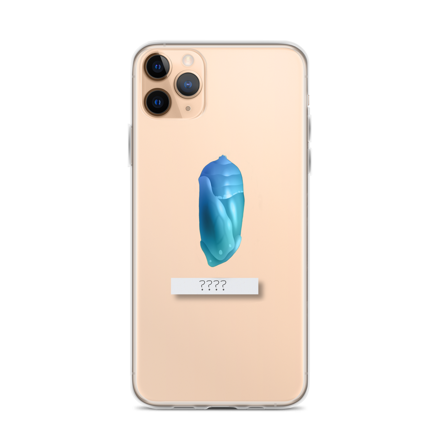 "Chrysalis" Clear Phone Case