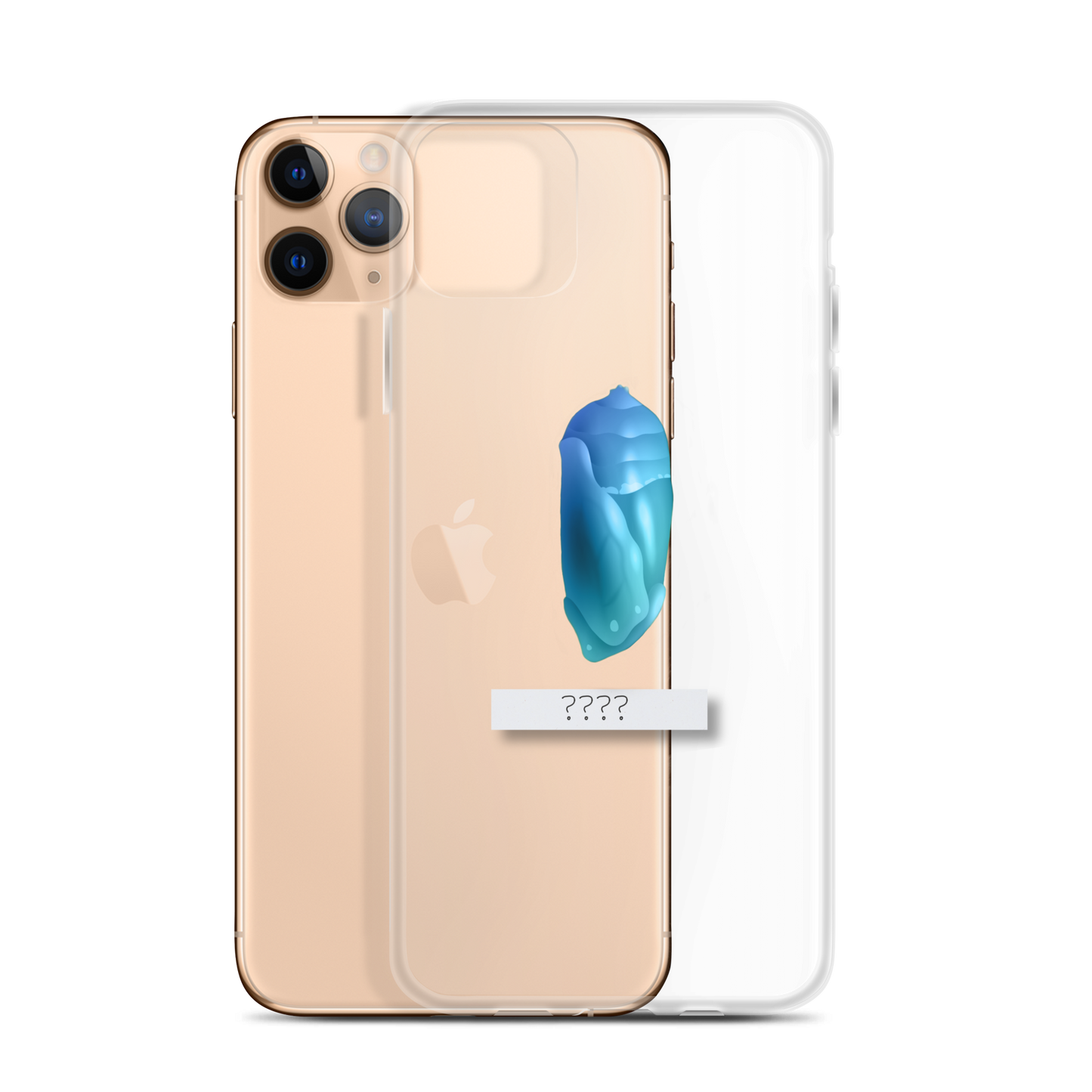 "Chrysalis" Clear Phone Case