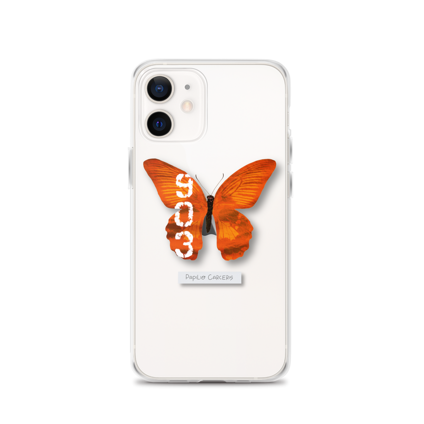 "Hard Time" Clear Phone Case