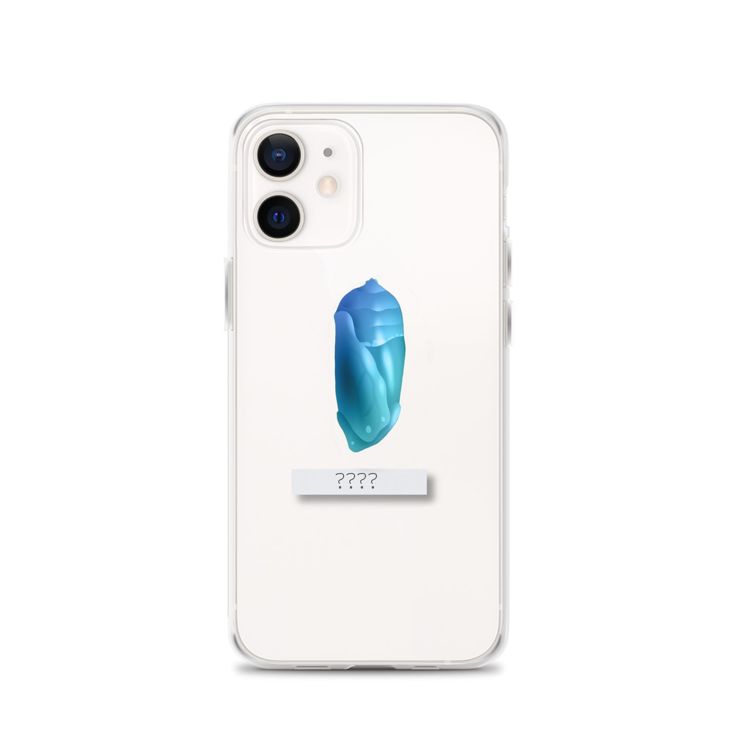 "Chrysalis" Clear Phone Case