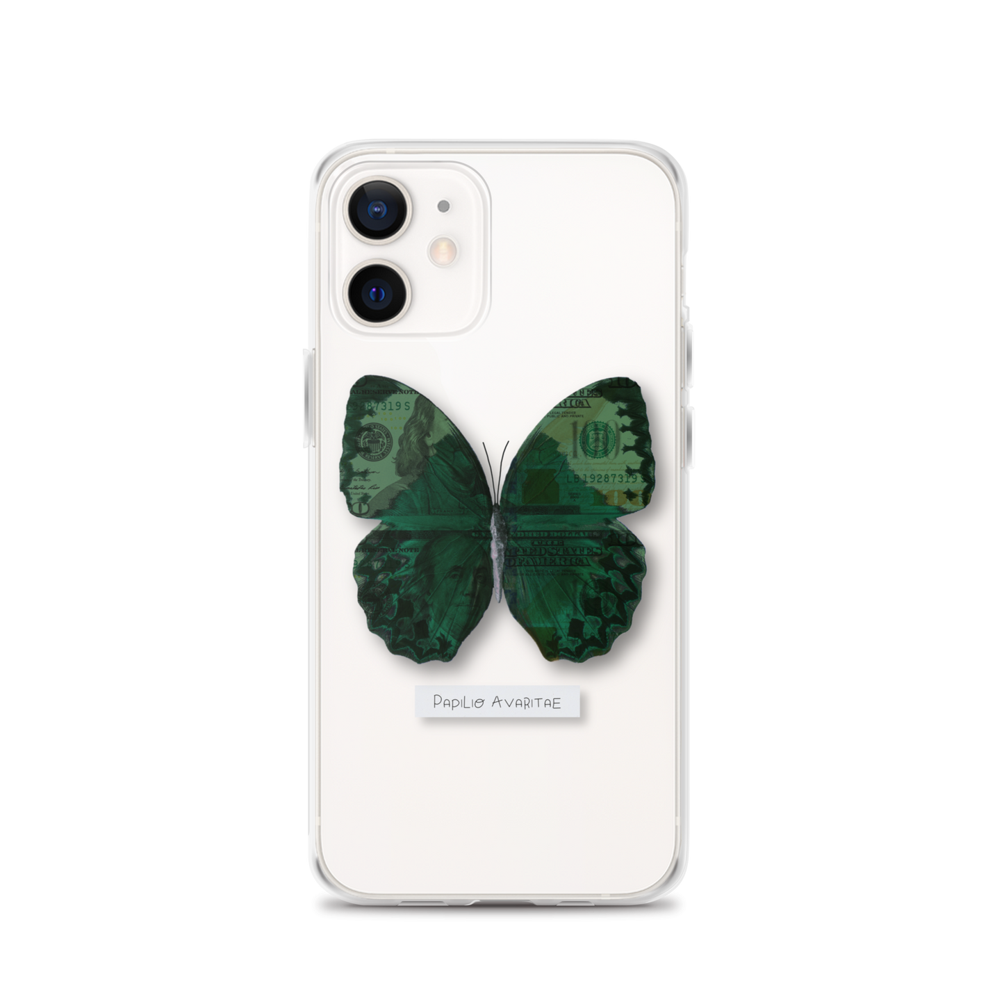 "The Cash Grab" Clear Phone Case