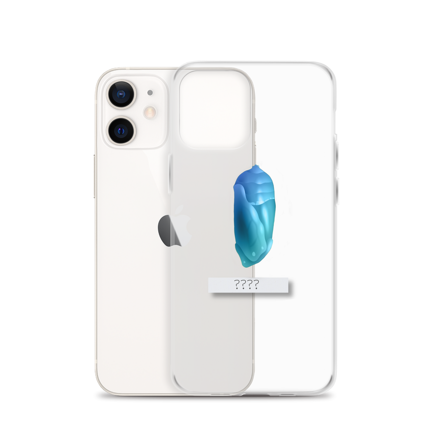 "Chrysalis" Clear Phone Case