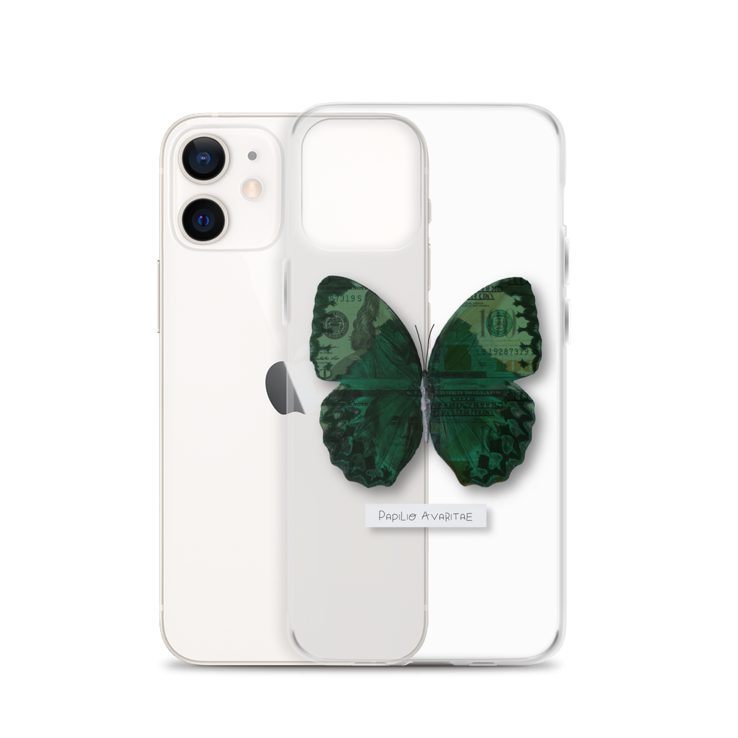 "The Cash Grab" Clear Phone Case