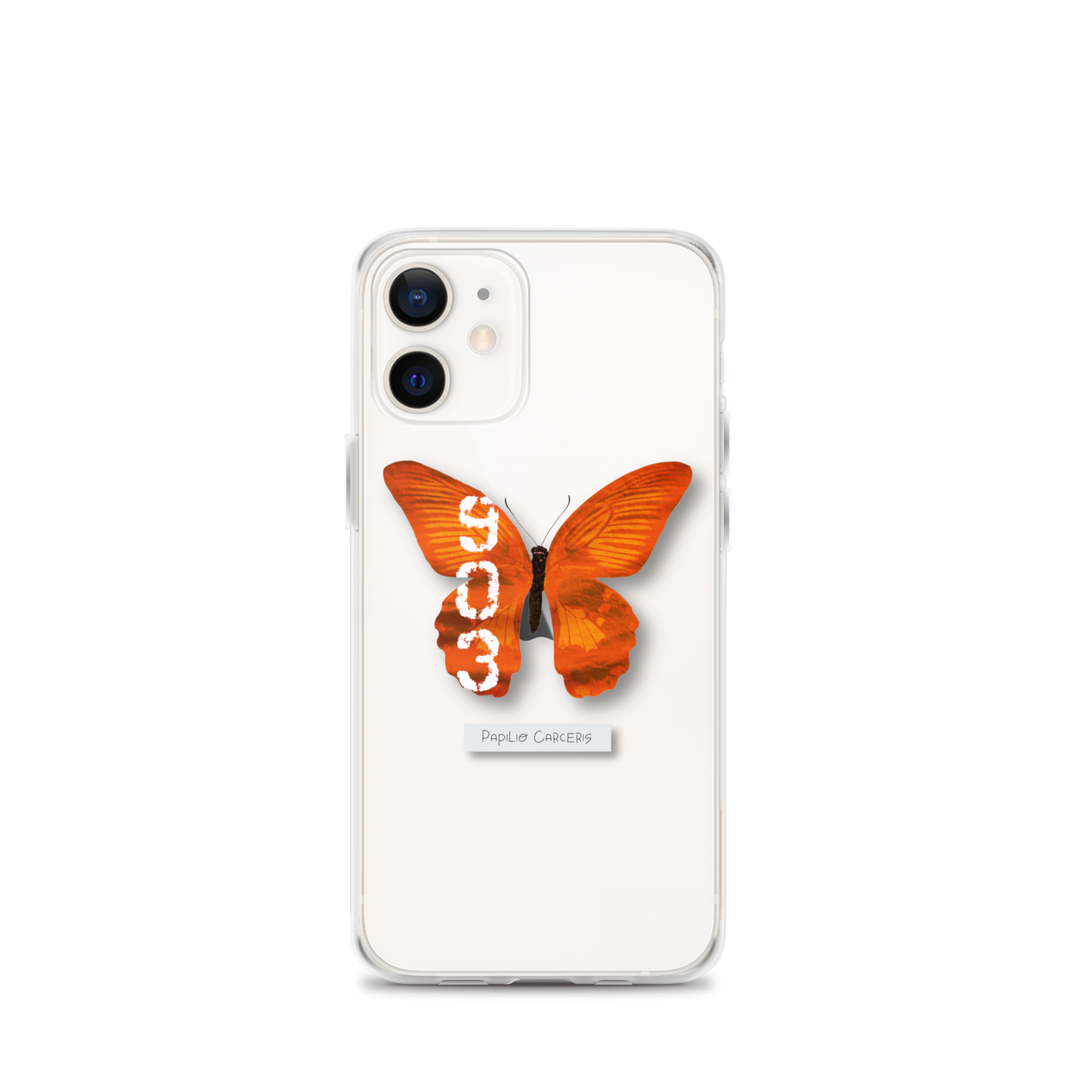 "Hard Time" Clear Phone Case
