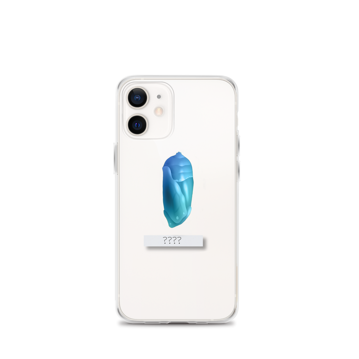 "Chrysalis" Clear Phone Case