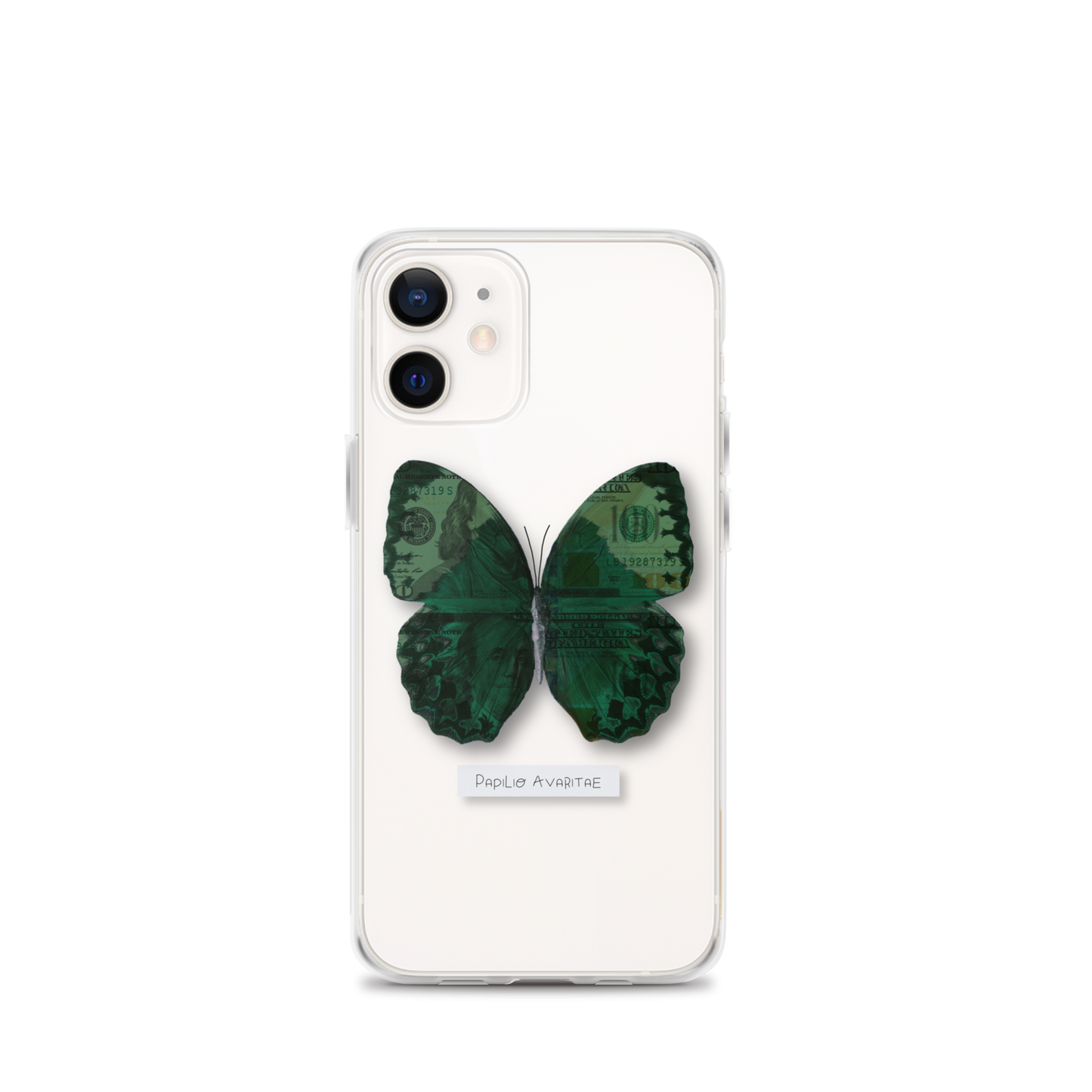 "The Cash Grab" Clear Phone Case