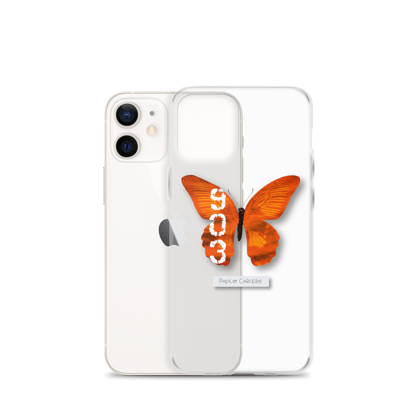 "Hard Time" Clear Phone Case