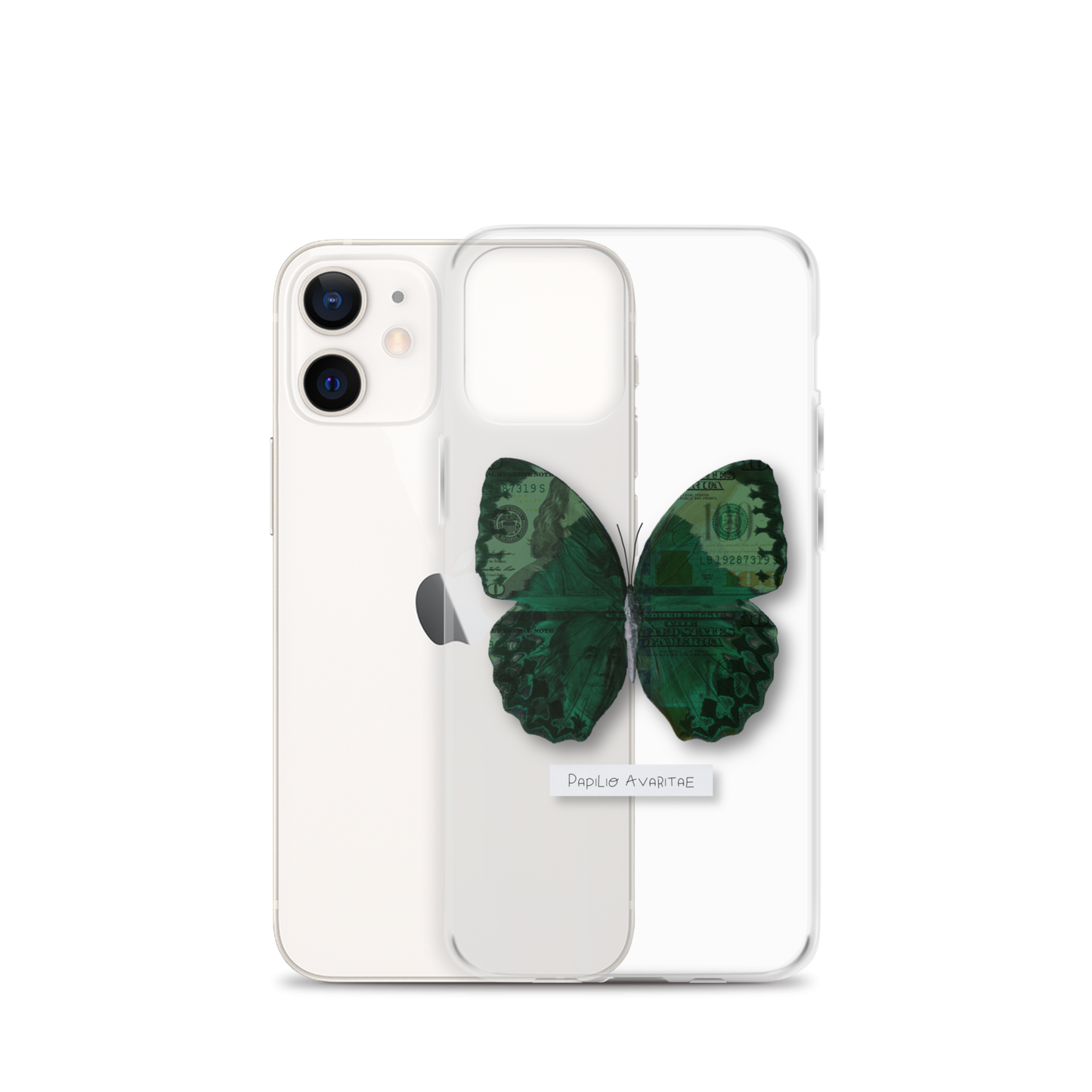 "The Cash Grab" Clear Phone Case