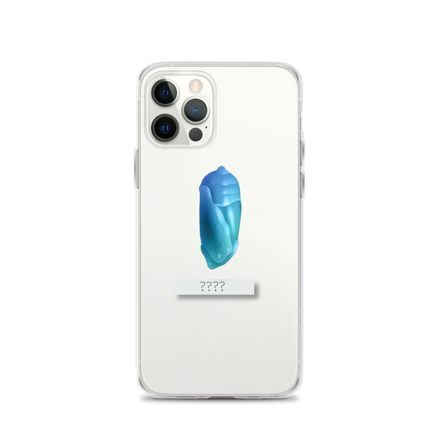 "Chrysalis" Clear Phone Case
