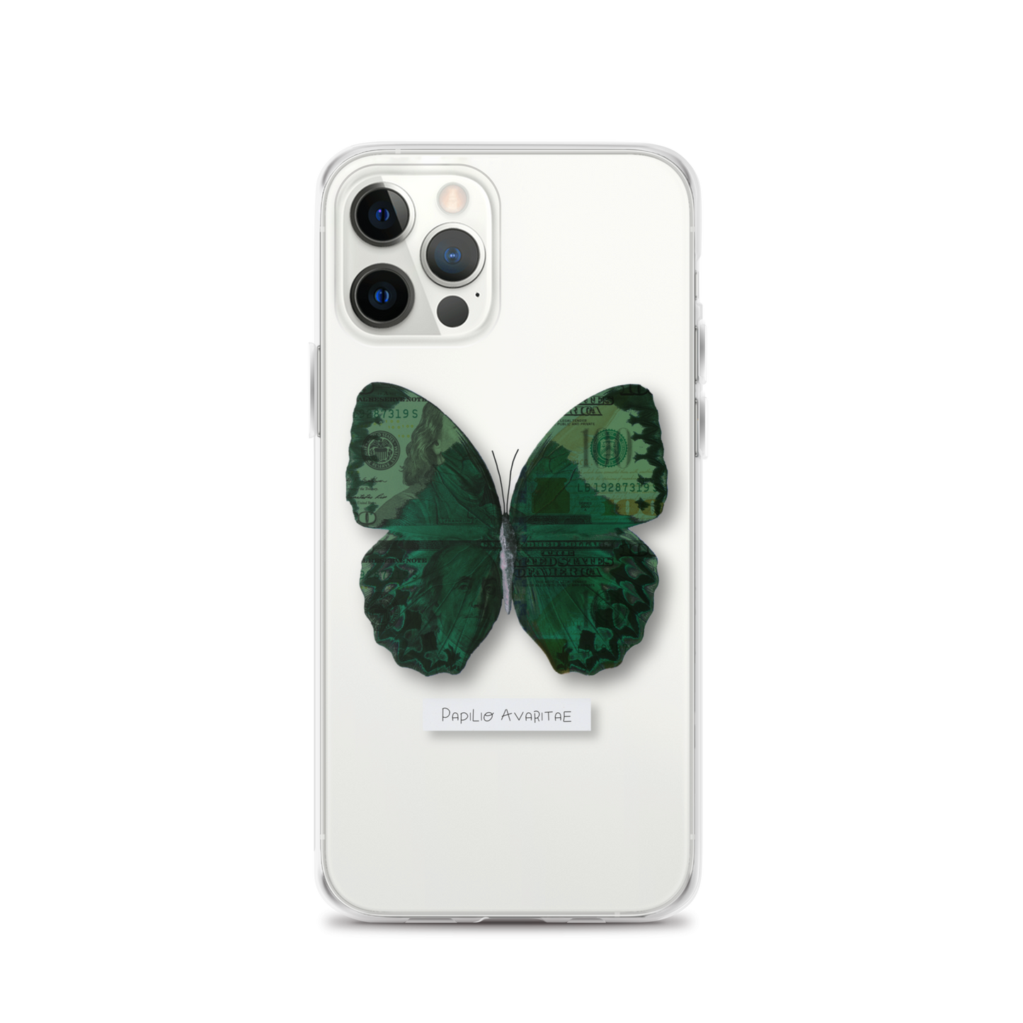 "The Cash Grab" Clear Phone Case
