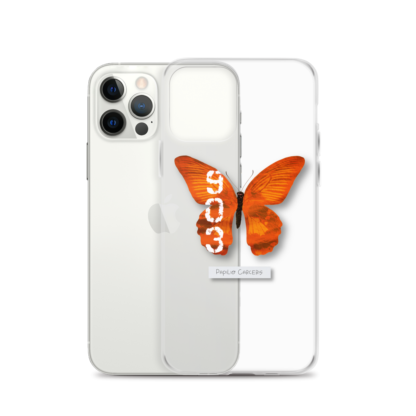 "Hard Time" Clear Phone Case