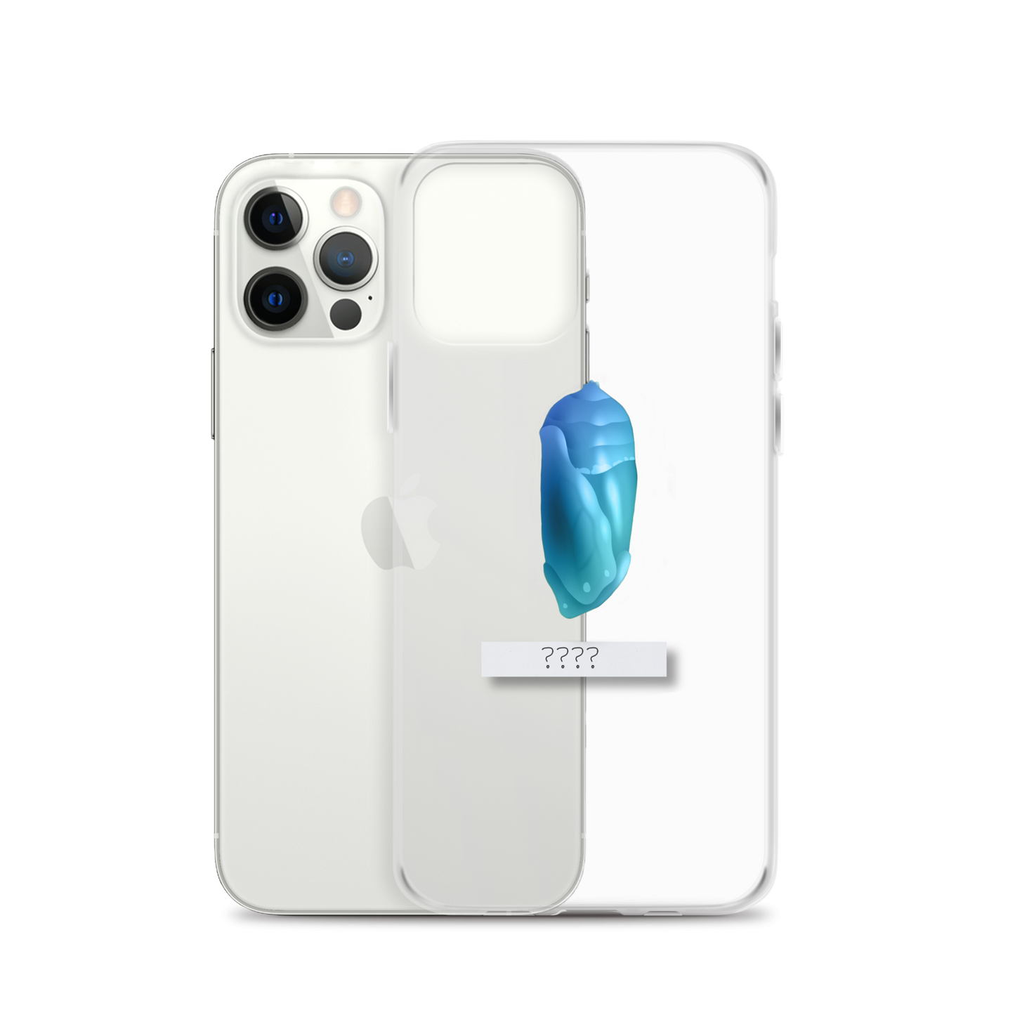 "Chrysalis" Clear Phone Case