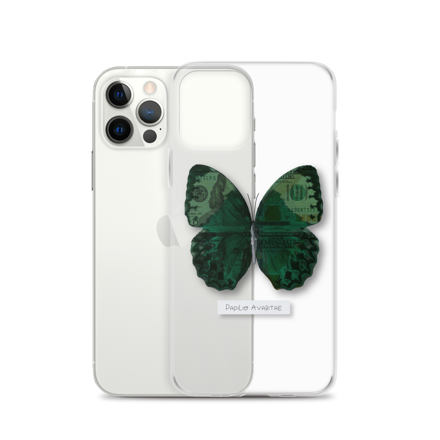 "The Cash Grab" Clear Phone Case
