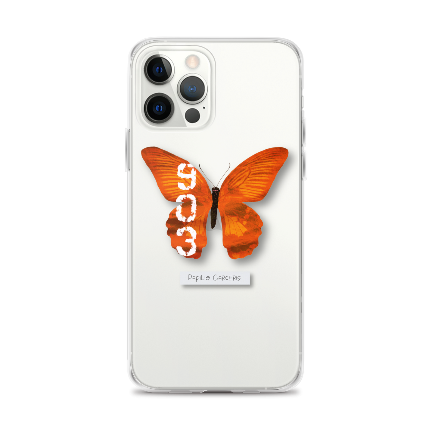 "Hard Time" Clear Phone Case