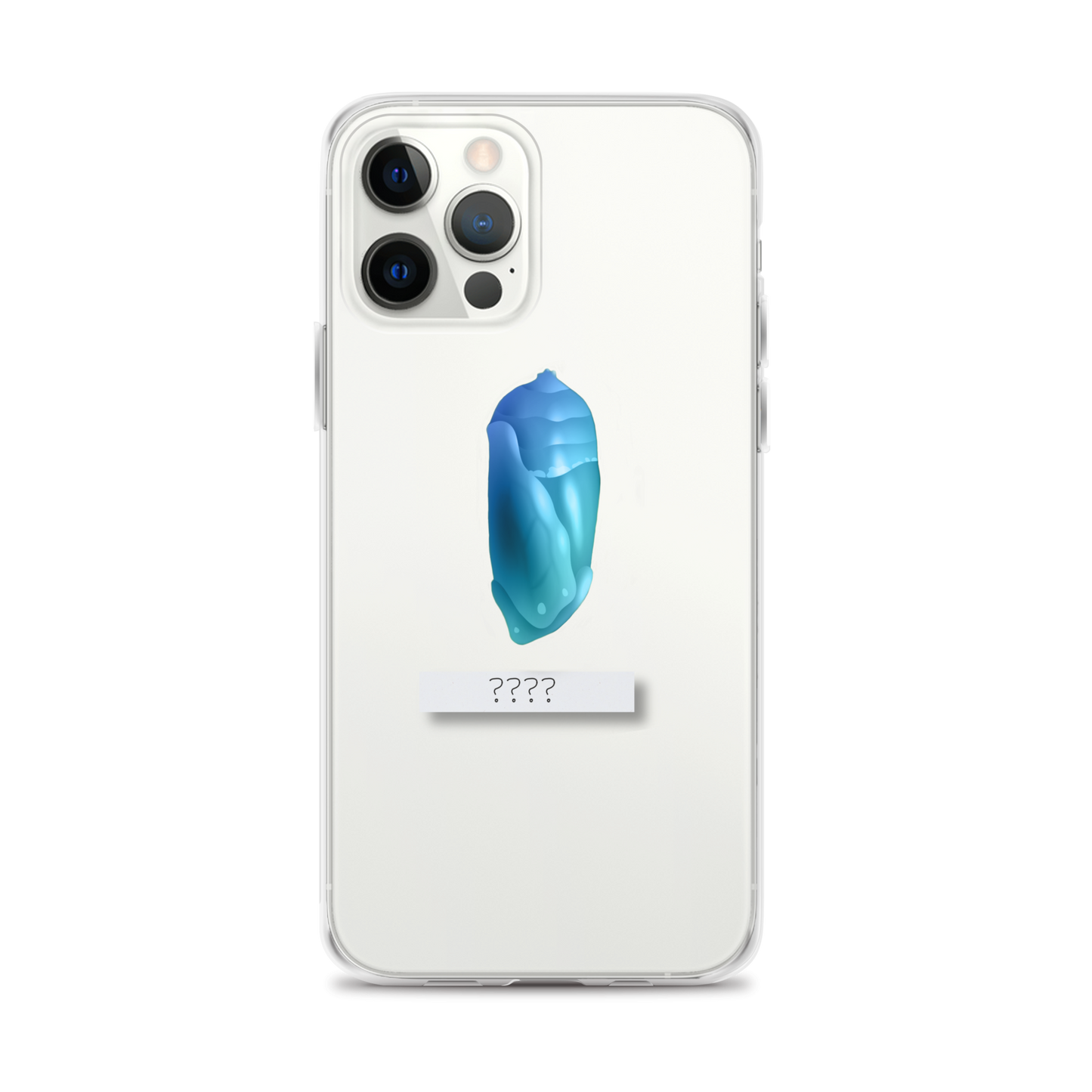 "Chrysalis" Clear Phone Case