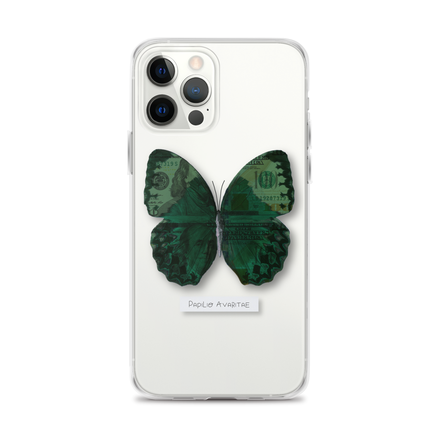 "The Cash Grab" Clear Phone Case