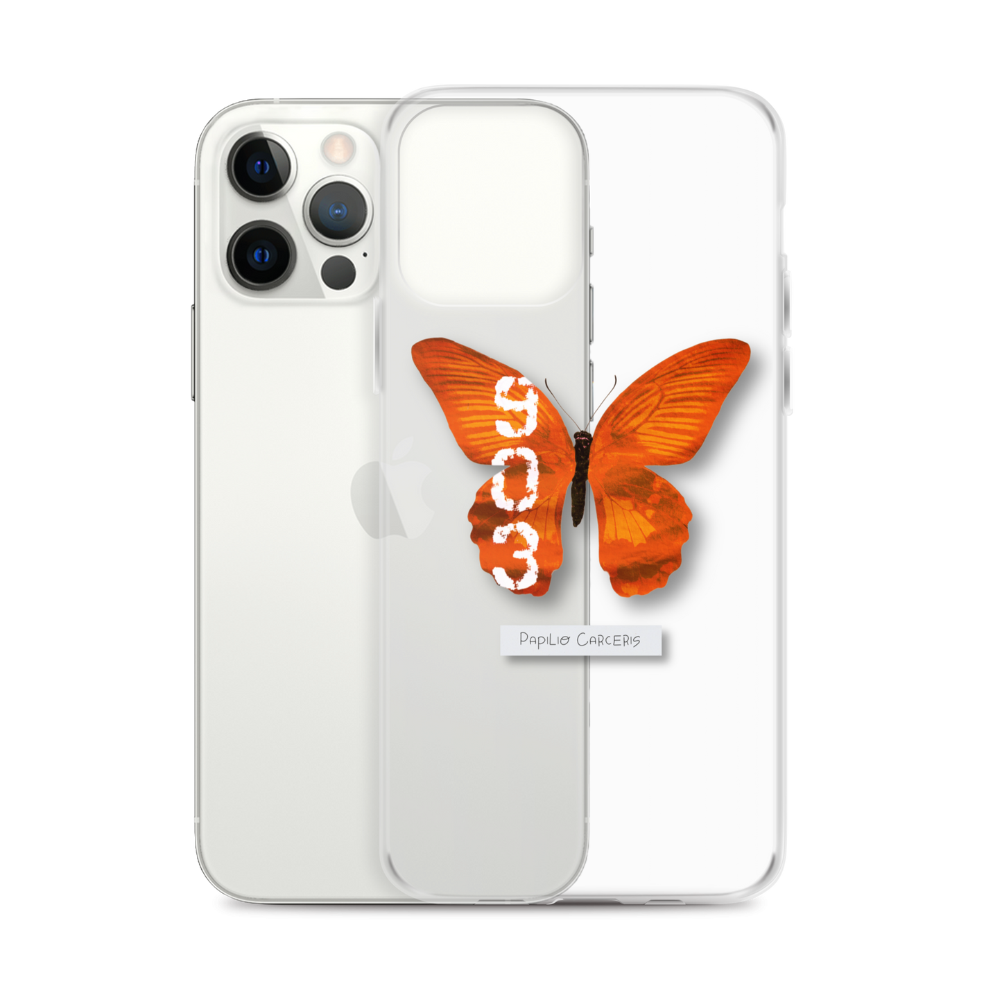 "Hard Time" Clear Phone Case