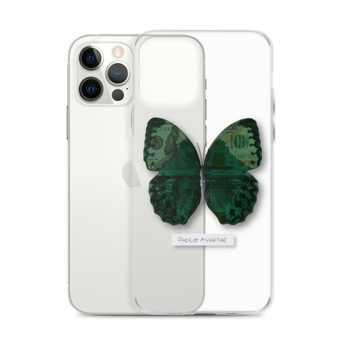 "The Cash Grab" Clear Phone Case