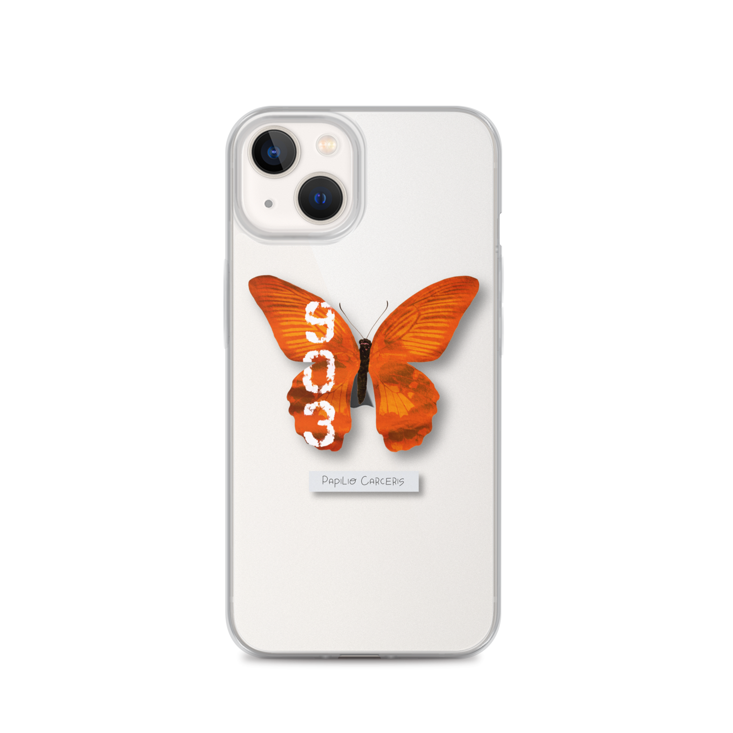 "Hard Time" Clear Phone Case