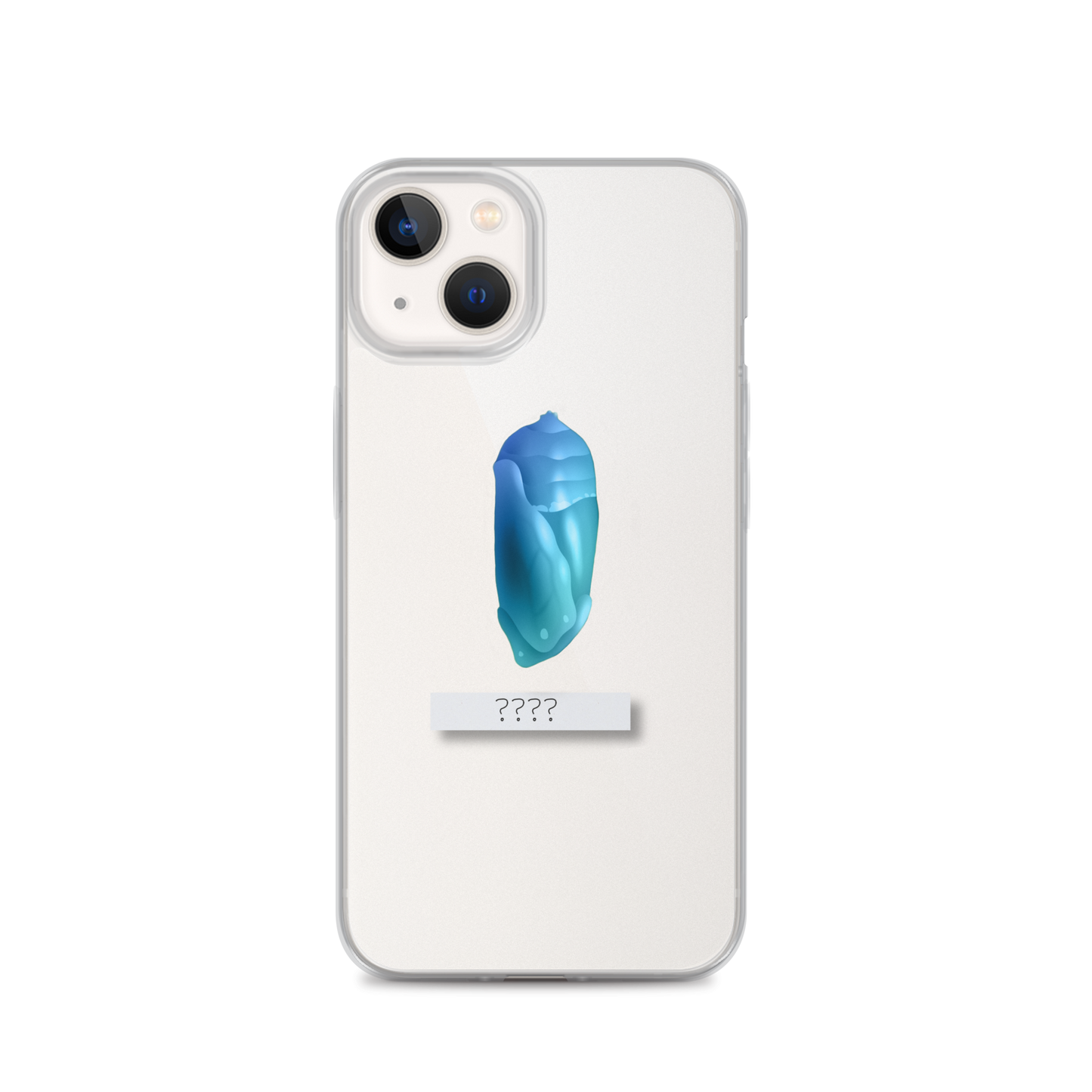 "Chrysalis" Clear Phone Case