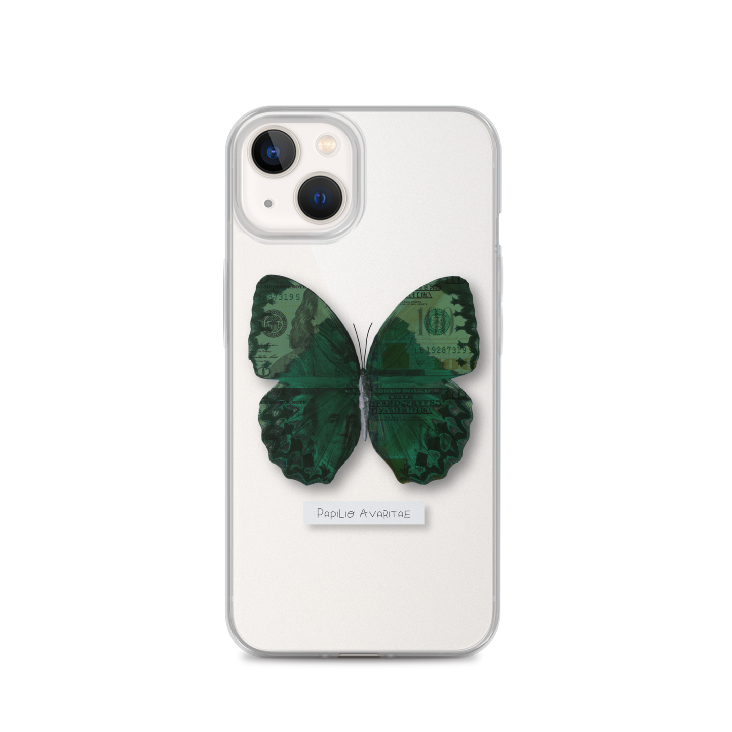 "The Cash Grab" Clear Phone Case