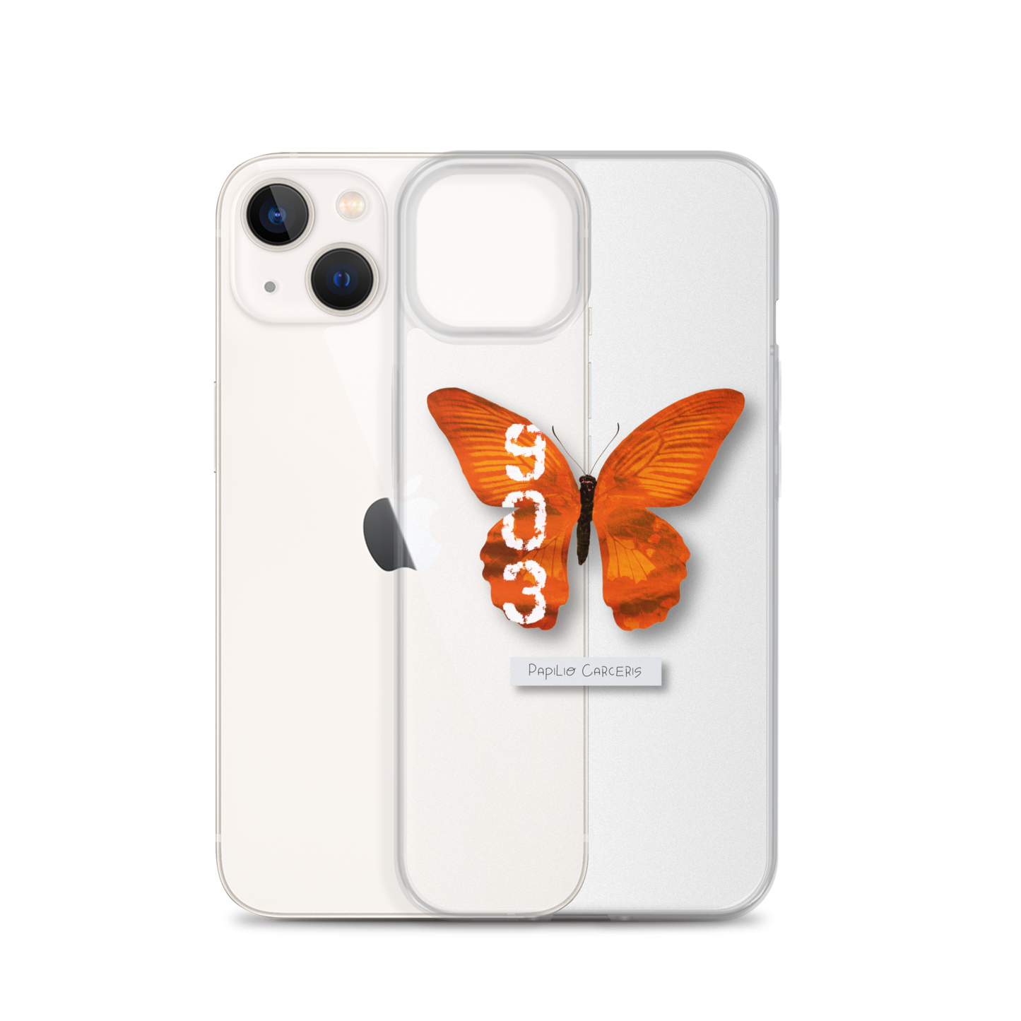 "Hard Time" Clear Phone Case