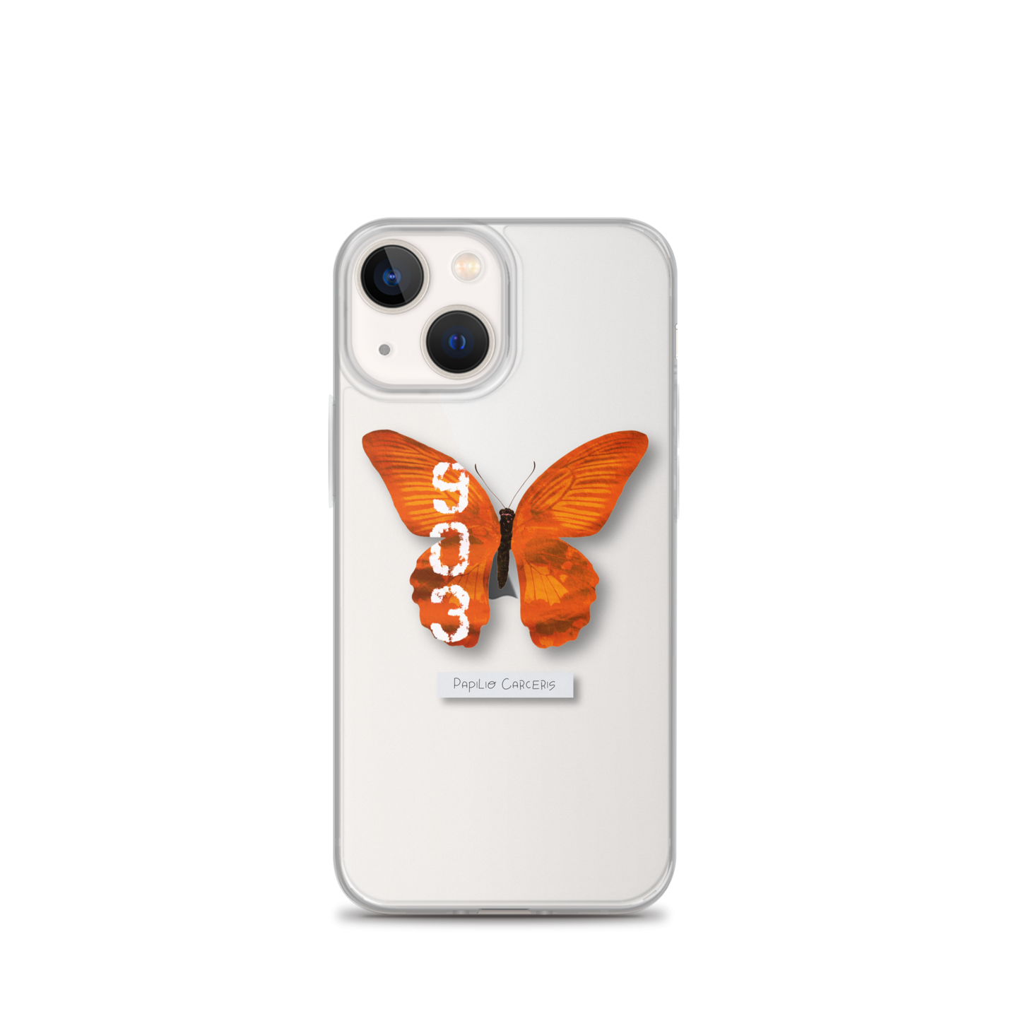 "Hard Time" Clear Phone Case