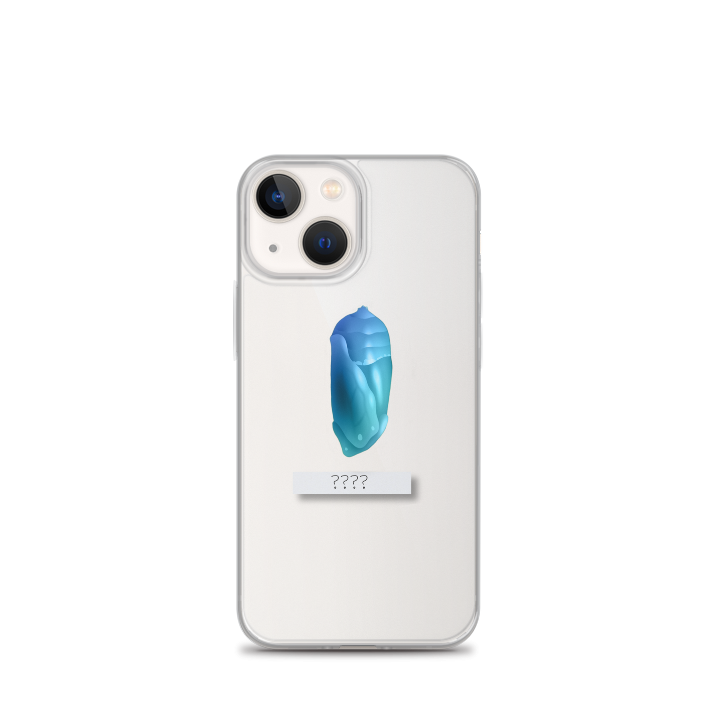 "Chrysalis" Clear Phone Case
