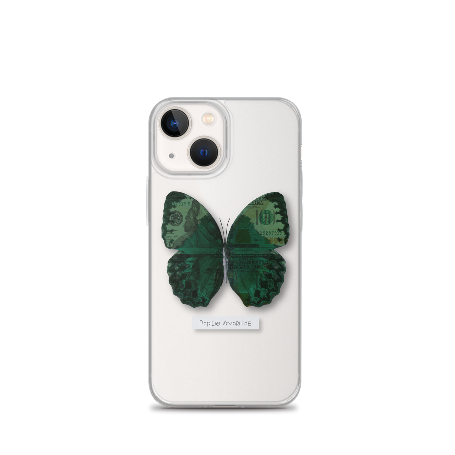 "The Cash Grab" Clear Phone Case