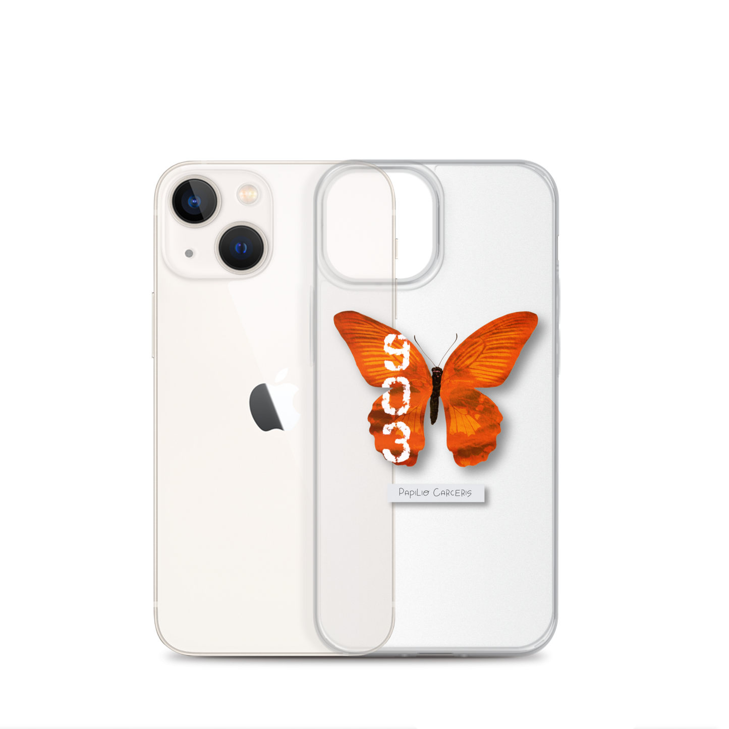 "Hard Time" Clear Phone Case