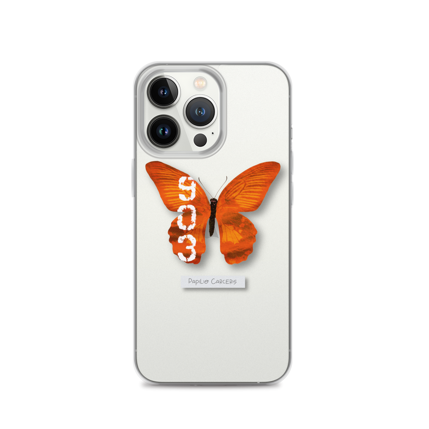 "Hard Time" Clear Phone Case