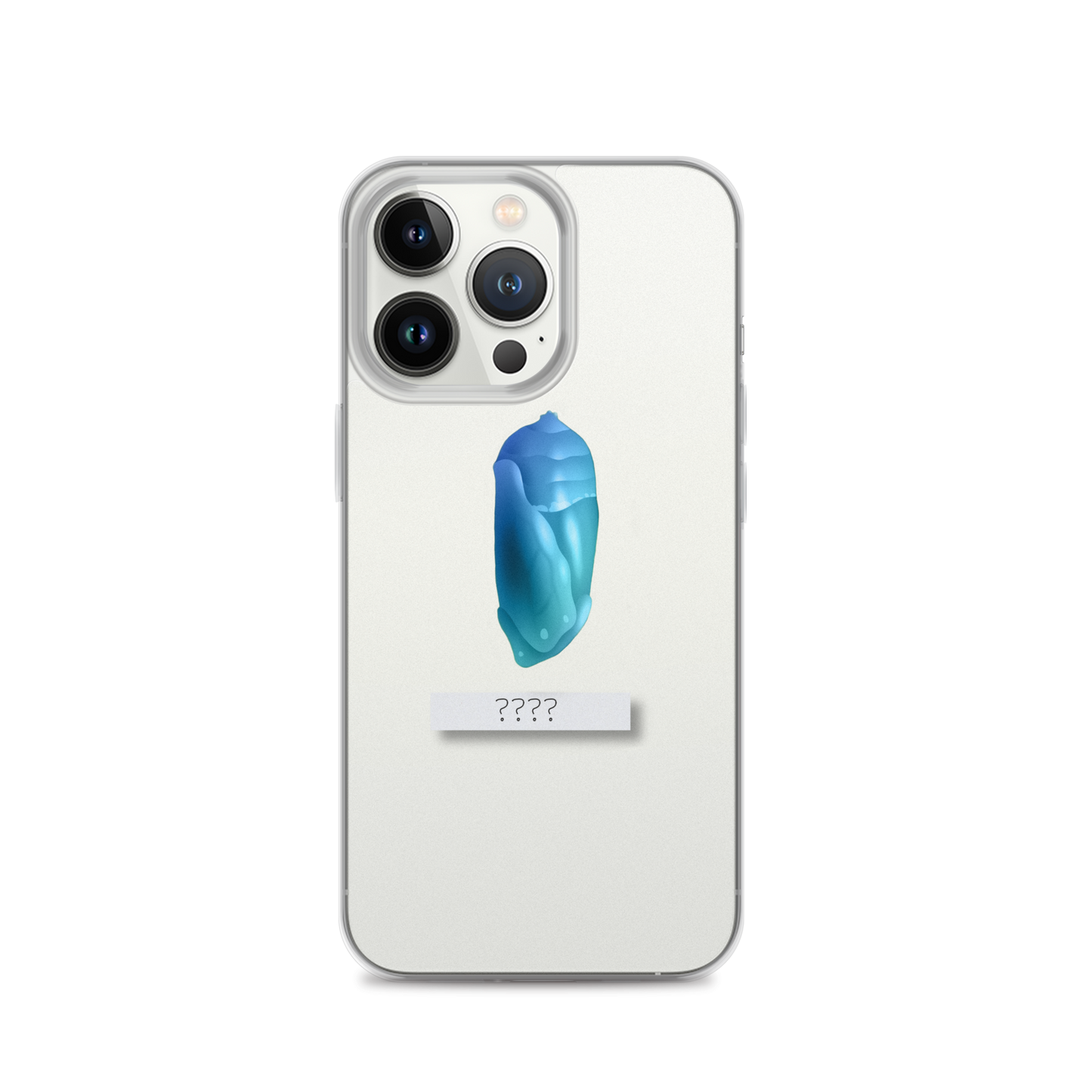 "Chrysalis" Clear Phone Case