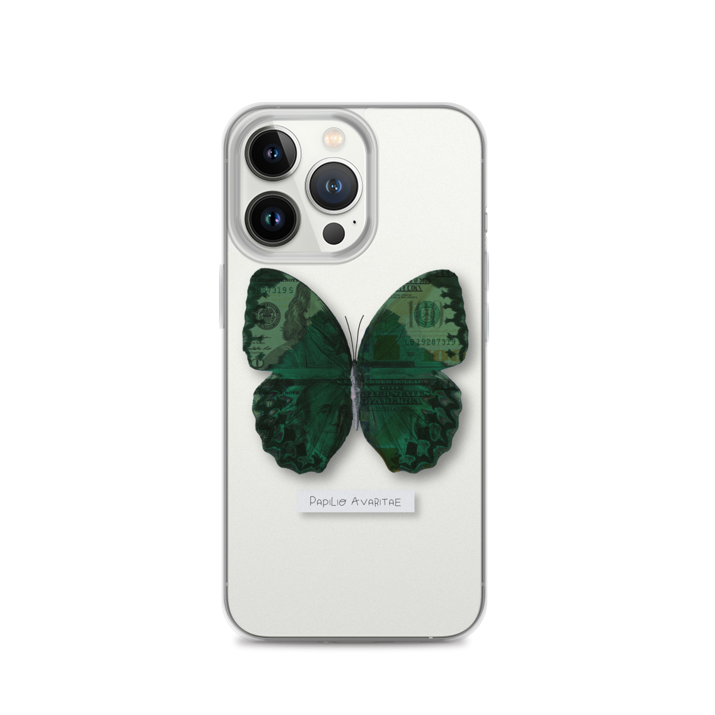 "The Cash Grab" Clear Phone Case
