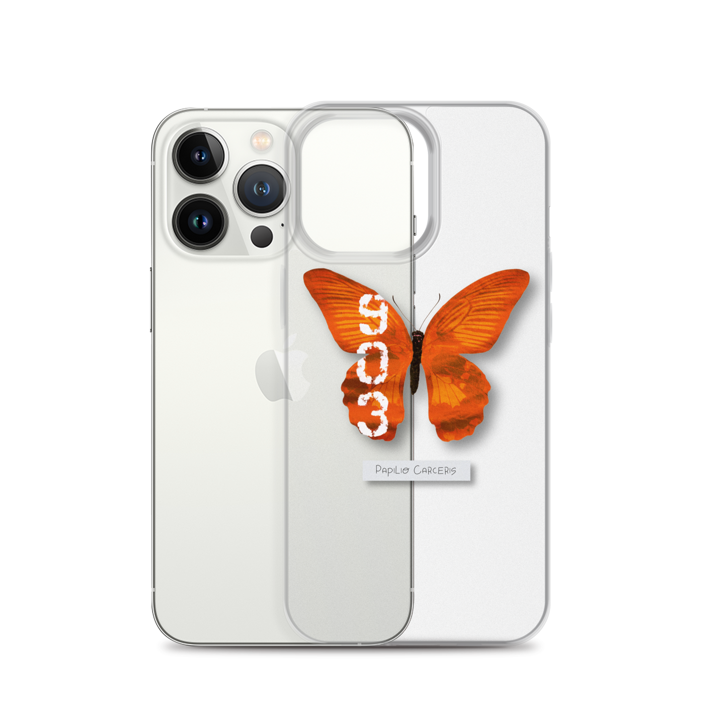 "Hard Time" Clear Phone Case
