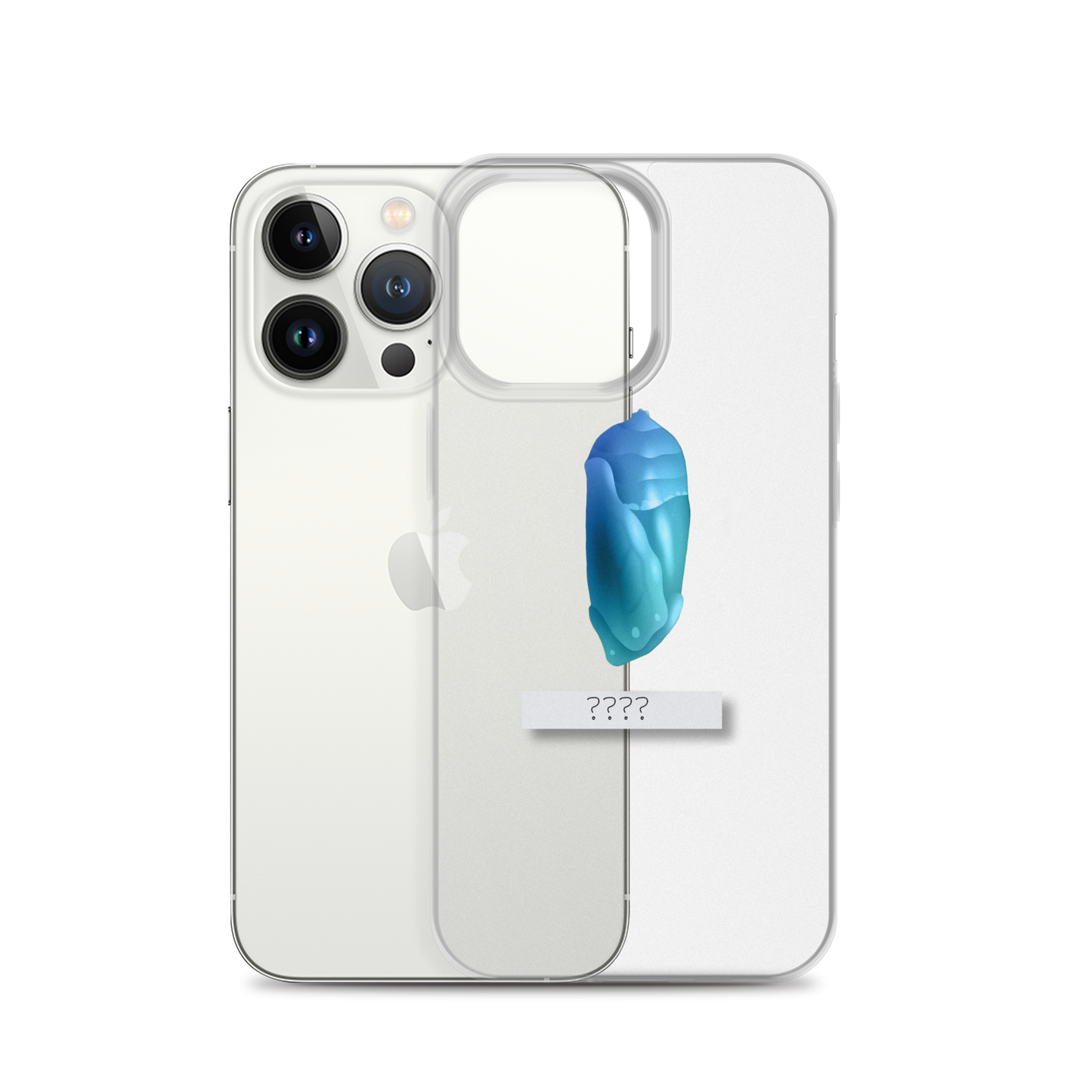 "Chrysalis" Clear Phone Case
