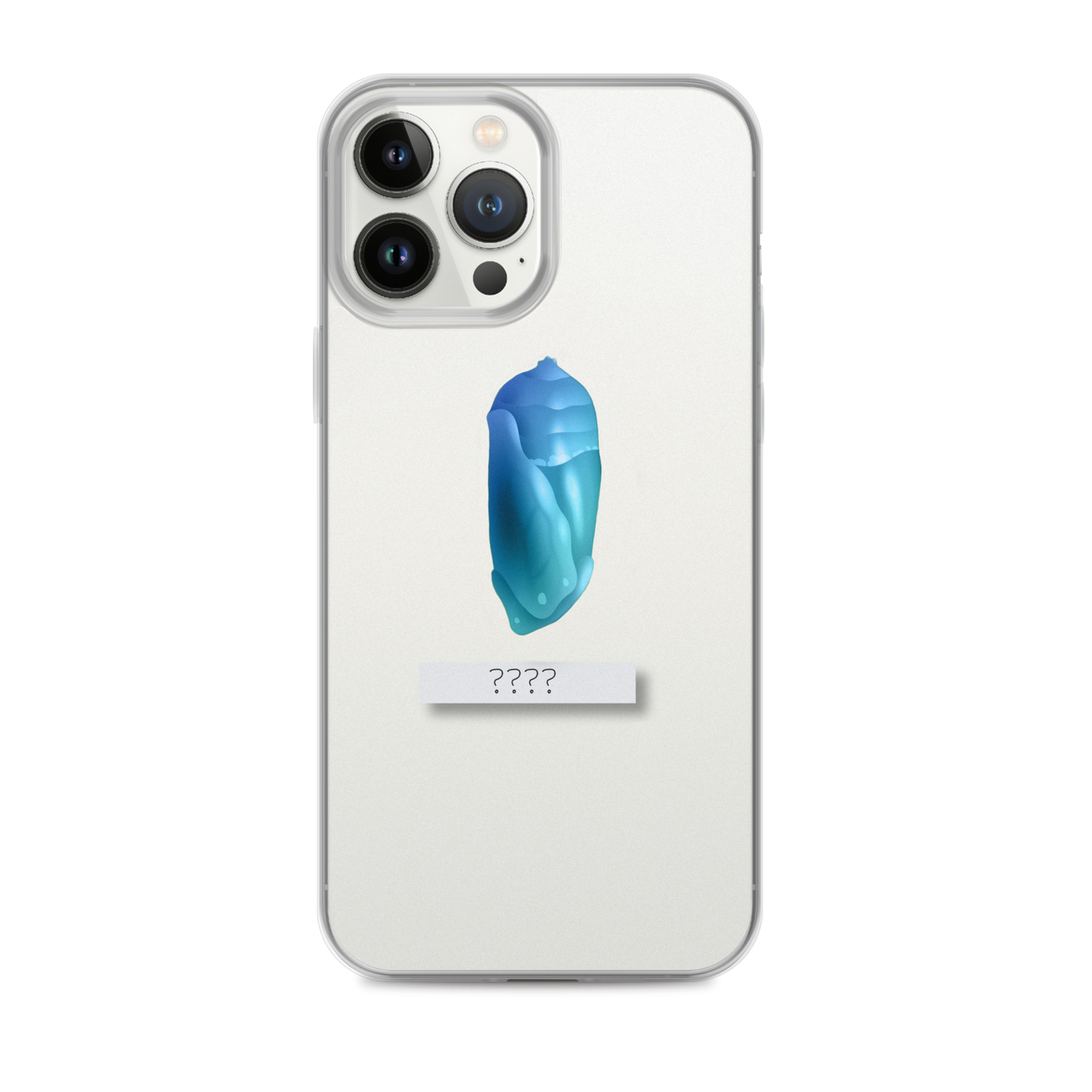 "Chrysalis" Clear Phone Case