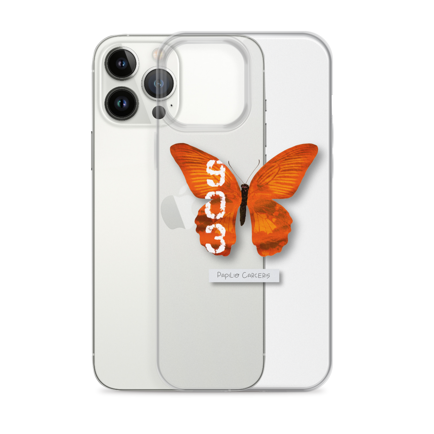 "Hard Time" Clear Phone Case