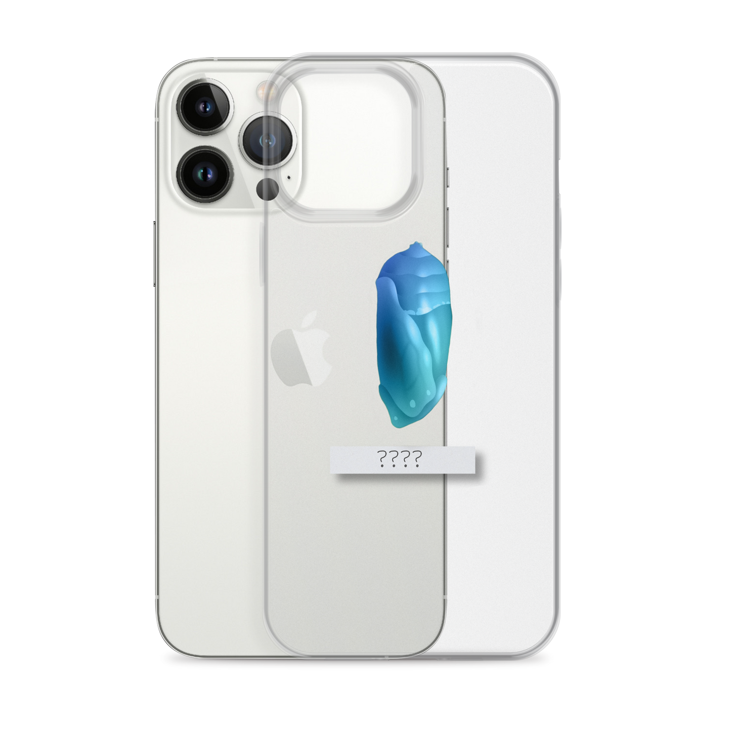 "Chrysalis" Clear Phone Case