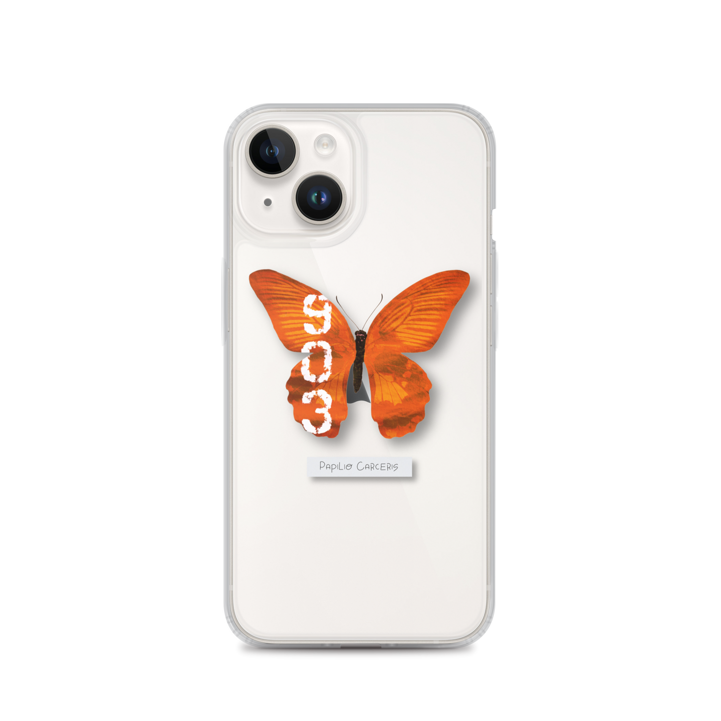 "Hard Time" Clear Phone Case