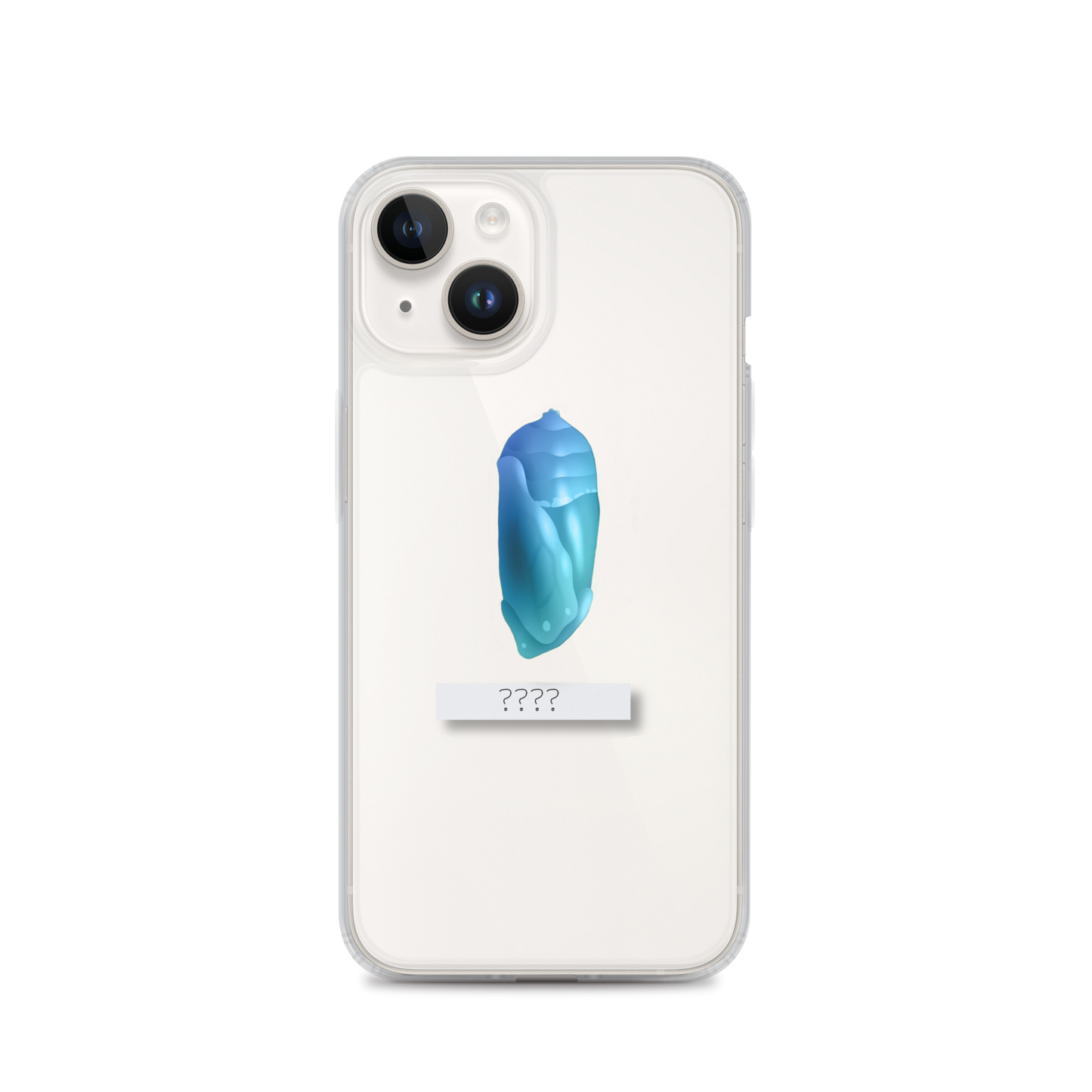 "Chrysalis" Clear Phone Case